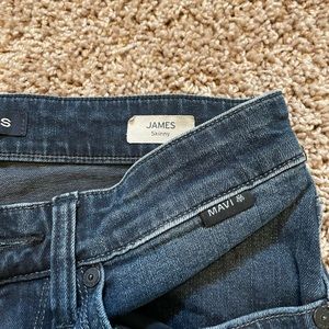 Mavi James Skinny Jean Dark Wash sz 28